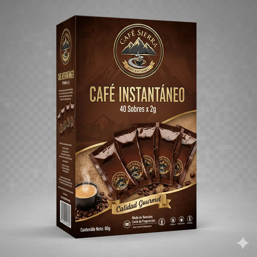 CAFE SOLUBLE SOBRE 160 GR X 4 UNIDADES