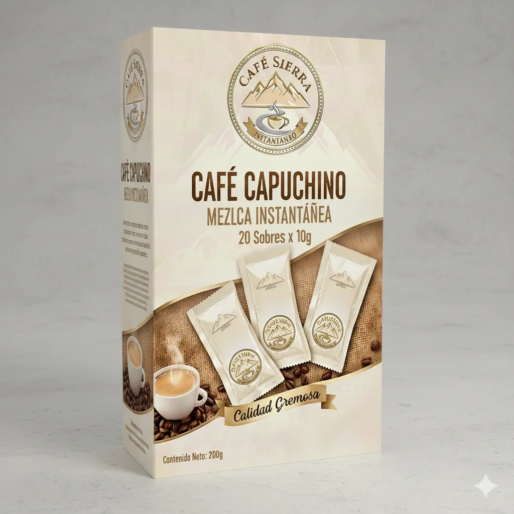 CAPPUCCINO SOBRES 400 GR X 4 UNIDADES